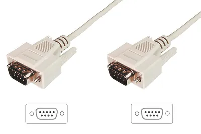 Immagine prodotto di DIGITUS Datatransfer Anschlusskabel,D-Sub9/St-D-Sub9/St,3m,