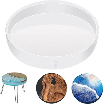 Produktbild von Famanu Epoxidharzform für Tische - große Silikonform für DIY-Projekte