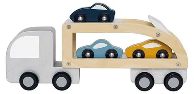Image de Jabadabado Transporteur de voitures en bois 18m+