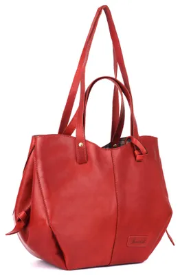 Produktbild von Benthill Damen Handtasche Leder - Shopper aus weichem hochwertigem Echtleder - Vintage Fashion Bag Beutel - Umhängetaschen - Schultertasche