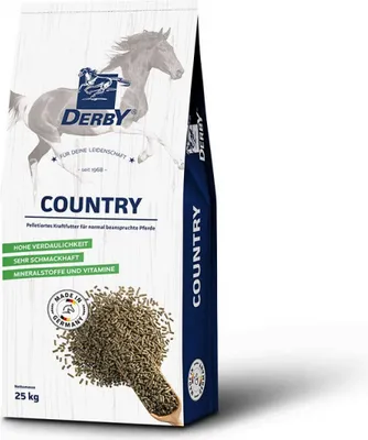 Produktbild von derby Pferdefutter Country - 25 Kilogramm