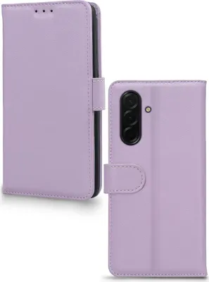 Produktbild von Mobilize Premium Gelly Wallet Handyhülle für Samsung Galaxy A57 Hülle Klapphülle Geldbörse - Lila
