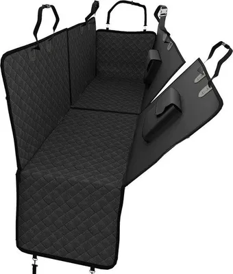 Image de Couverture de protection pour chien en voiture, imperméable, antidérapante, haute