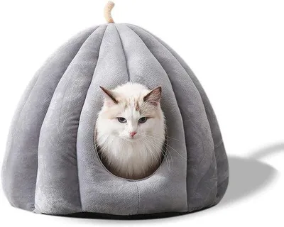 Produktbild von Famanu Haustierbett mit Abnehmbarem Kissen - Für Katzen und Kleine Hunde