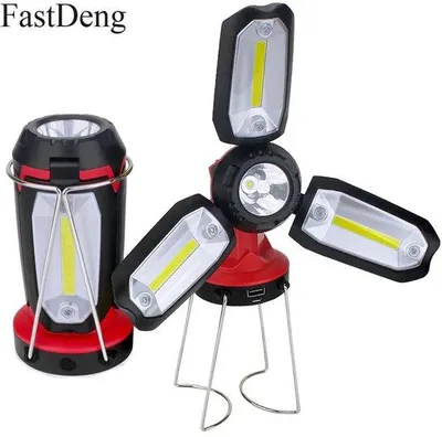 Obrázek produktu pro Nabíjecí kempingová lampa 750 lumenů, vodotěsná, LED
