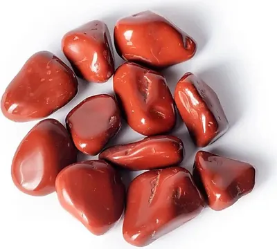 Obrázok produktu pre Červené jaspisy tromlované kamene kvality A -- ±3-8 cm, ±500 g