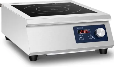 Immagine prodotto di Expondo Piastra a induzione Royal Catering - 5000 W - 33 cm - 240 °C -