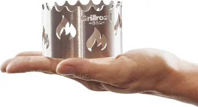 Produktbild von Mini Wokaufsatz aus Edelstahl - für Mini Feuerplatte steckbar