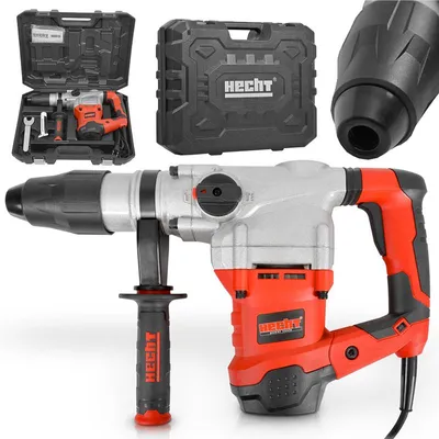 Produktbild von Hecht 1069 Schlagbohrhammer 1600 W 9J Sds Max 560U/min 3530Schläge Koffer Meißel