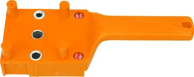 Produktbild von Kunststoff Handstanze Holzbearbeitung Locator Board Verbindung Hole Locator (orange)