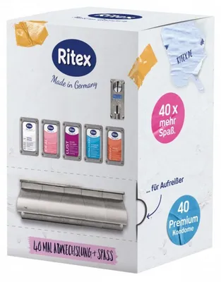 Produktbild von Ritex Kondomautomat Sortimentsmix (5x8 Stck sortiert) (40 er )