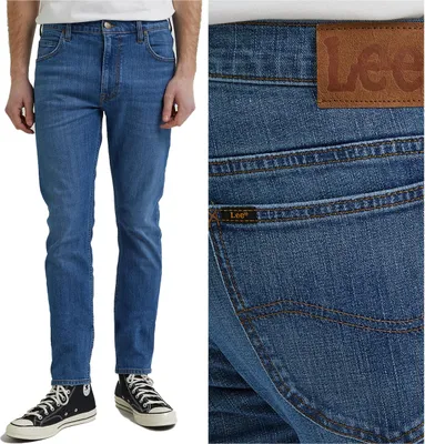 Immagine prodotto di LEE, Jeanshosen, Slim fit, RIDER, W33 L34, Blau, Jeans, baggyjeans, buggy