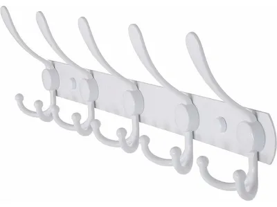 Image de Porte-manteau pour vêtements – 5 styles de crochets différents, cintres robustes en acier inoxydable, adaptés pour suspendre des vêtements et des serviettes