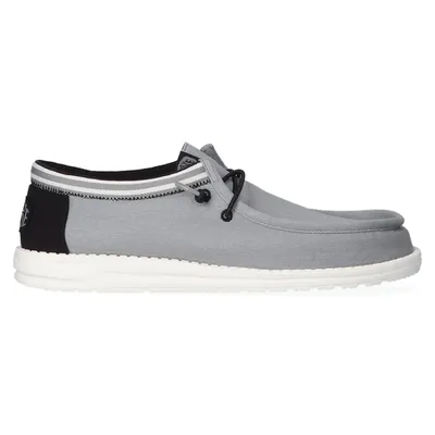 Produktbild von HEYDUDE Wally Letterman Herren Halbschuhe Light Grey/White Größe 47