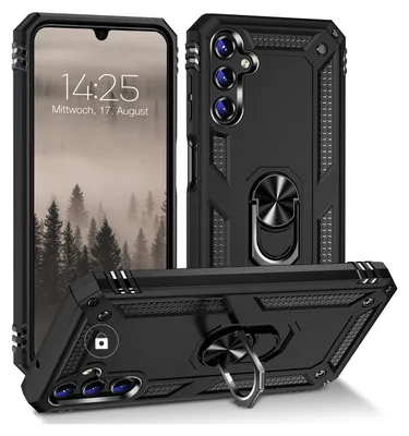 Produktbild von Armor Outdoor Handyhülle für Samsung Galaxy A14 / A14 5G Handy Panzer Case Cover Schutzhülle Farbe: Schwarz
