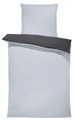 Produktbild von Winter Bettwäsche Doubleface Uni Wende kuschelig flauschig warm weich Fleece