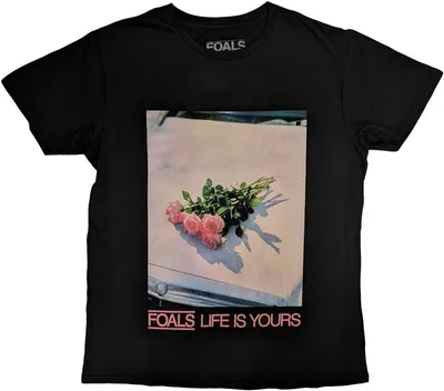 Obrázek produktu pro Foals - Tričko "Life Is Yours" pro muže/dámy Uni RO9214 (M) (Black)