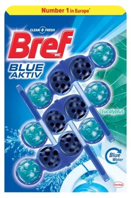 Obrázek produktu pro Bref, Zawieszka do WC, Eukaliptus, 3 x 50g