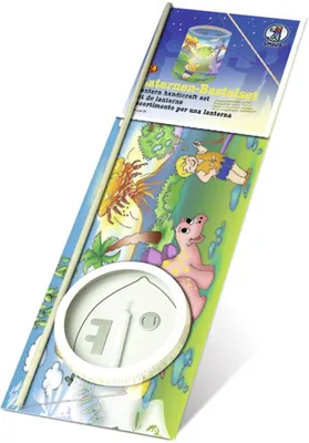 Produktbild von URSUS Laternen-Bastelset 24 Dinos