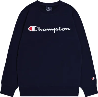 Immagine prodotto di Felpa con girocollo Champion, modello 306748, colore blu scuro: taglia 164