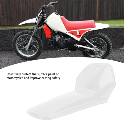 Zdjęcie produktu dla Przednia osłona przeciwbłotna do motocykla, solidna ochrona, trwała, osłona przeciwbłotna do motocykla terenowego, do PW80, PY80, biała