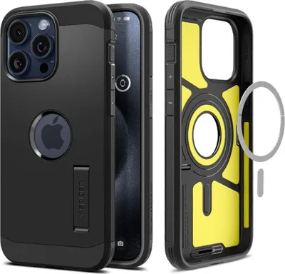 Image de Spigen Étui Tough Armor MagSafe iPhone 15 Pro Max Noir