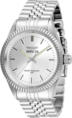 Immagine prodotto di Invicta Specialty 29373 Orologio da Uomo - Movimento al Quarzo - Acciaio Inossidabile con Quadrante Argento - 43 mm