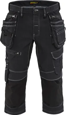 Produktbild von Blakläder Piratenhose 1991 1141 mit Stretch in zwei Farben, Farbe:schwarz, Größe:48