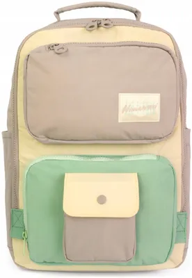 Produktbild von Himawari No. 44 Retro S Rucksack - Beigefarben, Uni