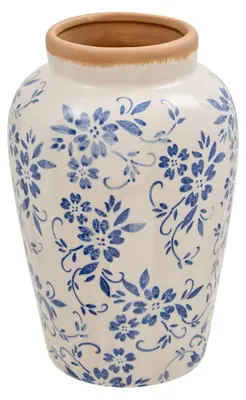 Produktbild von Keramikvase „japo“, h. 23,5 cm, blau  - Atmosphera créateur d'intérieur
