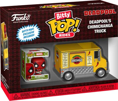 Produktbild von Deadpool - Deadpool's Chinichanga Truck Bitty Pop! Rides Funko