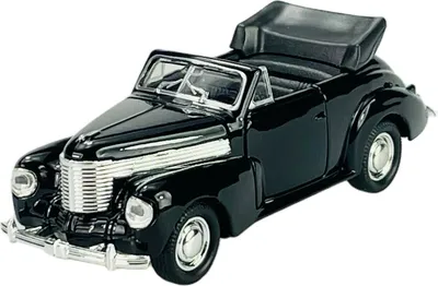 Obrázek produktu pro Welly Old Timer 1938 Opel Kapitan Cabriolet černý 1:34-1:39 Die Cast kovový model v krabici 43785