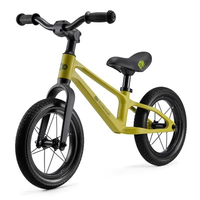 Immagine prodotto di Kinderkraft ETER Bici senza pedali con ruotePoliuretano12" e sella regolabile Giallo Lime