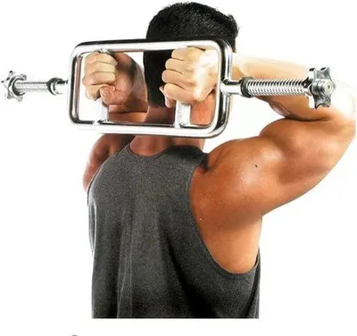 Productafbeelding van Famanu Triceps-halterstang, belastbaar tot 80 kg - diameter 25 mm, lengte 86 cm