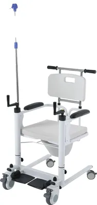 Produktbild von Patientenlift, höhenverstellbar, robuste Stahlkonstruktion, WEISS