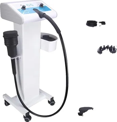 Image de Appareil de massage corporel, vibration à haute fréquence, cinq têtes de massage, avec chariot