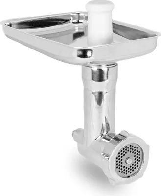 Produktbild von Messerschmidt Edelstahlwolf Gr. 5 für KitchenAid inkl. Spritzgebäckvorsatz