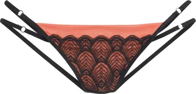 Produktbild von LASCANA String Belinda schwarz-kupfer Größe 36/38