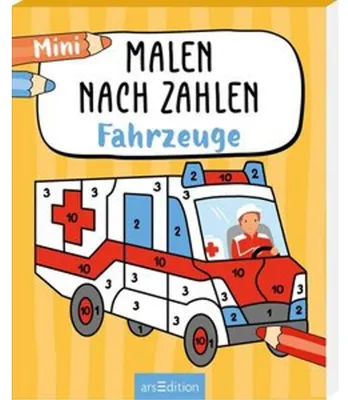 Zdjęcie produktu dla Malen nach Zahlen Mini - Fahrzeuge