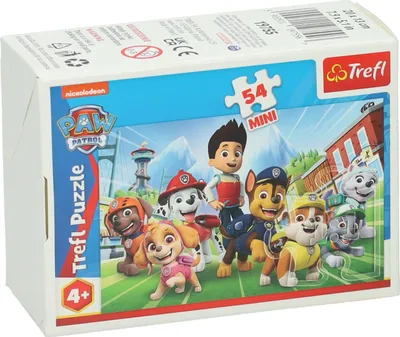 Produktbild von Paw Patrol Minipuzzle, 54 Teile.