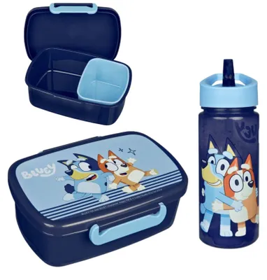 Image de Set de repas Bluey : gourde + boîte à lunch