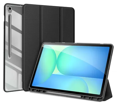 Produktbild von DUX DUCIS TOBY Case mit Stylus Halter passend für SAMSUNG Tab S10 FE Plus schwarz