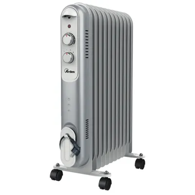 Produktbild von Ardes AR4R11S CURVY 11 Ölheizkörper, 11 Heizelemente, 3 Kräfte, 2500 W, silber