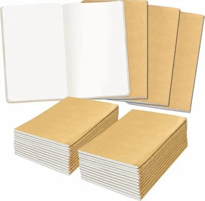 Produktbild von Kleines Notizbuch für Büro und Privat - 48 Seiten - Kunstleder-Einband - 10 x 14,5 cm