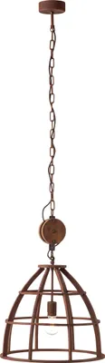 Produktbild von BRILLIANT Pendelleuchte 47cm Matrix braun IP20 E27 60 Watt dimmbar g. f. Normallampe
