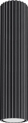 Produktbild von Deckenleuchte Aluminium GU10 Ø 6,5 cm Aufputz Schwarz rund Modern Spot Lampe Decke Spot Leuchte Decke