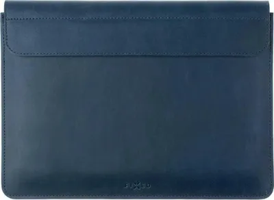 Produktbild von Leder-Schutzhülle Fixed Oxford für MacBook Pro 16" 2019+, Dunkelblau