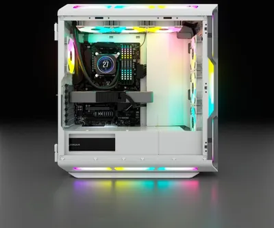 Immagine prodotto di CORSAIR Geh iCUE 5000T RGB (Tempered Glass) White