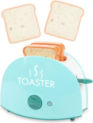 Zdjęcie produktu dla Toi-Toys HOME FOOD Urządzenie kuchenne Niebieskie Zabawka dla dzieci Światło Dźwięk Baterie Zabawa w odgrywanie ról Toster