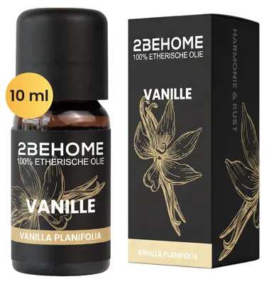 Productafbeelding van 2BEHOME Etherische Olie Vanille - 10 ML - 1 Stuk